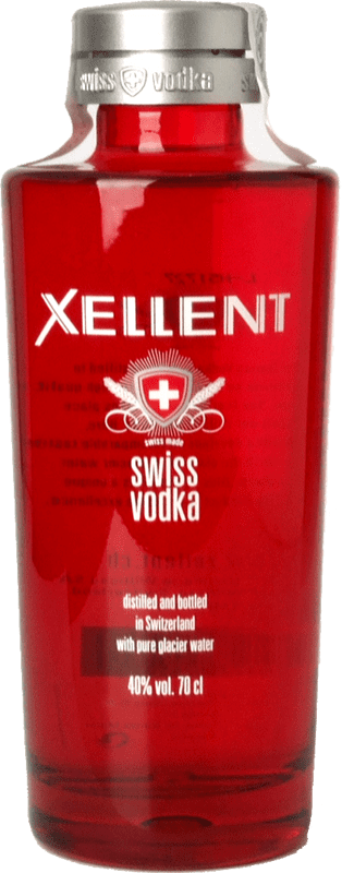 47,95 € Kostenloser Versand | Wodka Willisau Swiss Xellent Schweiz Flasche 70 cl
