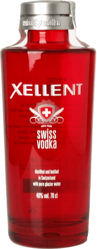 35,95 € Envio grátis | Vodka Willisau Swiss Xellent Suíça 70 cl
