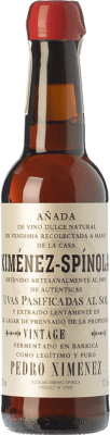 21,95 € Бесплатная доставка | Сладкое вино Ximénez-Spínola PX D.O. Manzanilla-Sanlúcar de Barrameda Андалусия Испания Pedro Ximénez Половина бутылки 37 cl