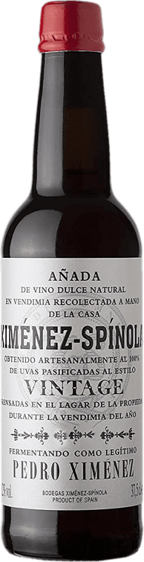 27,95 € Envoi gratuit | Vin doux Ximénez-Spínola PX D.O. Manzanilla-Sanlúcar de Barrameda Andalousie Espagne Pedro Ximénez Demi- Bouteille 37 cl