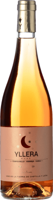5,95 € 免费送货 | 玫瑰酒 Yllera Rosé I.G.P. Vino de la Tierra de Castilla y León 卡斯蒂利亚莱昂 西班牙 Tempranillo, Viura, Verdejo 瓶子 75 cl
