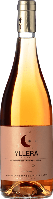 6,95 € Envío gratis | Vino Rosado Yllera Rosé — Rosado I.G.P. Vino de la Tierra de Castilla y León Castilla y León España Tempranillo, Viura, Verdejo Botella 75 cl