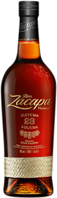 68,95 € 免费送货 | 朗姆酒 Zacapa Centenario Solera 23 危地马拉 瓶子 70 cl