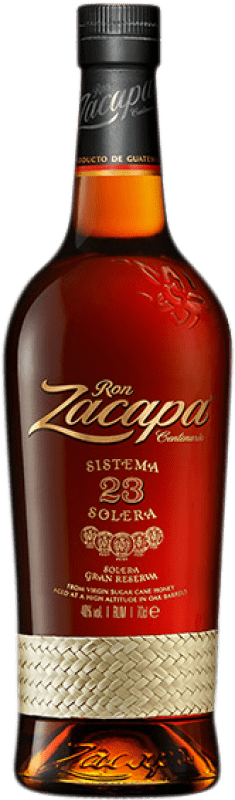 54,95 € Бесплатная доставка | Ром Zacapa Sistema 23 Solera — Солера, Centenario — Столетие Гватемала 70 cl