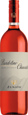 12,95 € Spedizione Gratuita | Vino Rosato Cantina Zenato Chiaretto D.O.C. Bardolino Veneto Italia Merlot, Corvina, Rondinella 75 cl