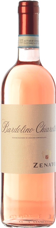 13,95 € Free Shipping | Rosé wine Zenato Chiaretto D.O.C. Bardolino Veneto Italy Merlot, Corvina, Rondinella Bottle 75 cl