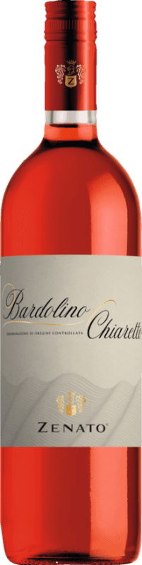 12,95 € 免费送货 | 玫瑰酒 Cantina Zenato Chiaretto D.O.C. Bardolino 威尼托 意大利 Merlot, Corvina, Rondinella 瓶子 75 cl