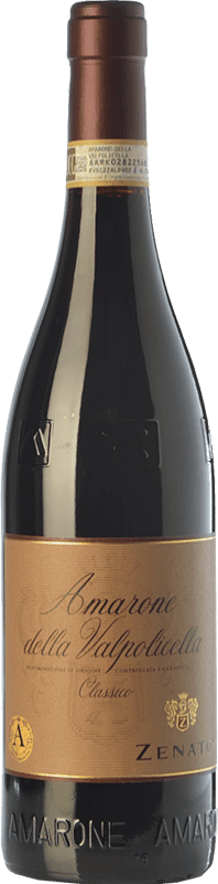 74,95 € Free Shipping | Red wine Cantina Zenato Classico D.O.C.G. Amarone della Valpolicella Veneto Italy Corvina, Rondinella, Oseleta Bottle 75 cl