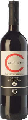 22,95 € Kostenloser Versand | Rotwein Zerbina Ceregio D.O.C. Sangiovese di Romagna Emilia-Romagna Italien Merlot, Sangiovese, Ancellotta 75 cl