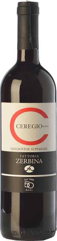 22,95 € Envío gratis | Vino Tinto Zerbina Ceregio D.O.C. Sangiovese di Romagna Emilia-Romagna Italia Merlot, Sangiovese, Ancellotta 75 cl