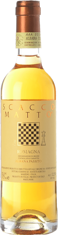 47,95 € Free Shipping | White Sparkling Wine Zerbina Scaccomatto Dulce — Sweet D.O.C. Romagna Albana Spumante Emilia-Romagna Italy Albana Half Bottle 37 cl