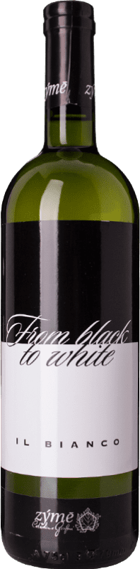 25,95 € Kostenloser Versand | Weißwein Zýmē From Black to White I.G.T. Veneto Venetien Italien Rondinella, Gewürztraminer, Incroccio Manzoni, Kerner Flasche 75 cl