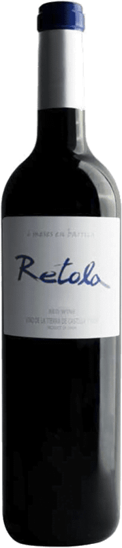 6,95 € Spedizione Gratuita | Vino Rosso Thesaurus Retola 12 Meses Crianza — Invecchiato in Botte I.G.P. Vino de la Tierra de Castilla y León Castilla y León Spagna Tempranillo Bottiglia 75 cl
