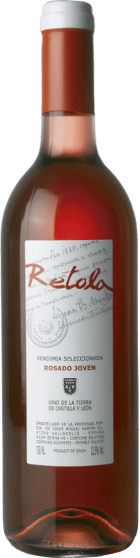 5,95 € Free Shipping | Rosé wine Thesaurus Retola Vendimia Seleccionada Young I.G.P. Vino de la Tierra de Castilla y León Castilla y León Spain Tempranillo, Grenache Bottle 75 cl