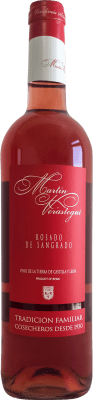 5,95 € Бесплатная доставка | Розовое вино Thesaurus Martín Verástegui молодое I.G.P. Vino de la Tierra de Castilla y León Кастилия-Леон Испания Tempranillo — Темпранильо Бутылка 75 cl
