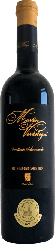 18,95 € 免费送货 | 红葡萄酒 Thesaurus Martín Verástegui 18 Meses VS Vendimia Seleccionada — 精选采摘, Non Filtrato — 未过滤 珍藏 2006 I.G.P. Vino de la Tierra de Castilla y León 卡斯蒂利亚莱昂 西班牙 Tempranillo — 丹魄, Garnacha — 歌海娜 75 cl