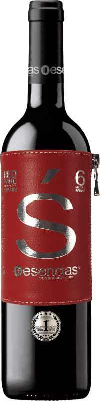 23,95 € 免费送货 | 红酒 Esencias «s» Premium Edition 6 Meses 岁 I.G.P. Vino de la Tierra de Castilla y León 卡斯蒂利亚莱昂 西班牙 Tempranillo 瓶子 Magnum 1,5 L