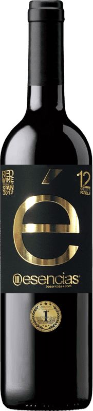 19,95 € Spedizione Gratuita | Vino Rosso Esencias «é» 12 Meses Crianza — Invecchiato in Botte 2012 I.G.P. Vino de la Tierra de Castilla y León Castilla y León Spagna Tempranillo 75 cl