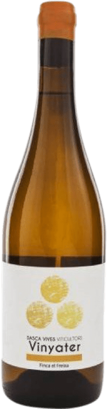 18,95 € Envio grátis | Vinho branco Dasca Vives Catalunha Espanha Vinyater Garrafa 75 cl