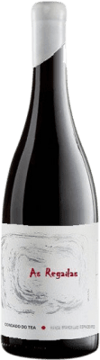 21,95 € Envio grátis | Vinho Tinto Destinos Cruzados As Regadas D.O. Rías Baixas Galiza Espanha Mencía, Espadeiro, Brancellao 75 cl