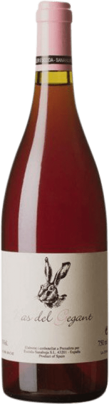 17,95 € 免费送货 | 玫瑰酒 Escoda Sanahuja Nas del Gegant Rosado D.O. Conca de Barberà 加泰罗尼亚 西班牙 Grenache Tintorera 瓶子 75 cl