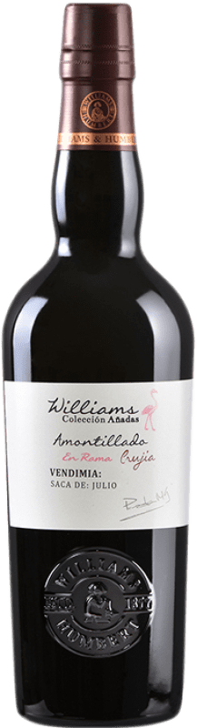 49,95 € Spedizione Gratuita | Vino fortificato Williams & Humbert Colección de Añadas Amontillado en Rama D.O. Jerez-Xérès-Sherry Andalusia Spagna Palomino Fino Bottiglia Medium 50 cl