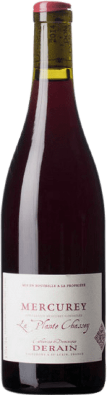 63,95 € Kostenloser Versand | Rotwein Dominique Derain La Plante Chassey Saint Aubin A.O.C. Mercurey Burgund Frankreich Spätburgunder Flasche 75 cl