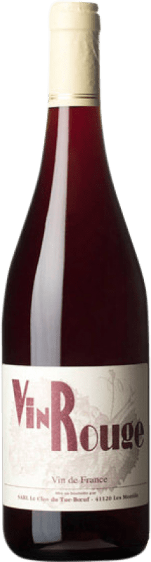 16,95 € Envío gratis | Vino tinto Clos du Tue-Boeuf Rouge Loire Francia Gamay Botella 75 cl
