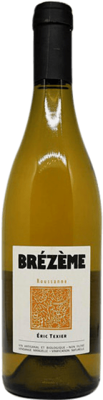 24,95 € Envoi gratuit | Vin blanc Eric Texier Brézème A.O.C. Côtes du Rhône Rhône France Roussanne Biologique Bouteille 75 cl