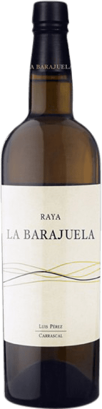 41,95 € Kostenloser Versand | Verstärkter Wein Luis Pérez La Barajuela Raya Andalusien Spanien Palomino Fino Halbe Flasche 37 cl