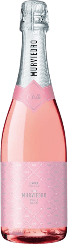 8,95 € Бесплатная доставка | Розовое игристое вино Murviedro Arts de Luna Brut — брют Rosé — Розе D.O. Cava Испания Garnacha — Гренаш Organic — Органический 75 cl