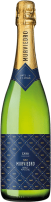 8,95 € 送料無料 | 白スパークリングワイン Murviedro Arts de Luna ブルットの自然 D.O. Cava スペイン Macabeo, Chardonnay ボトル 75 cl