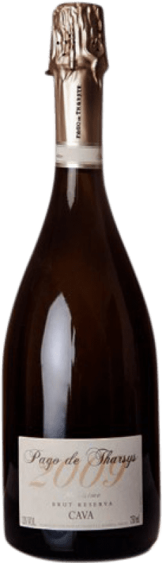 25,95 € Envio grátis | Espumante branco Pago de Tharsys Milléssime Blanc D.O. Cava Comunidade Valenciana Espanha Macabeo, Chardonnay, Parellada Garrafa 75 cl