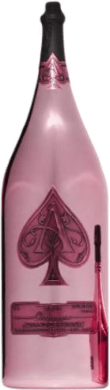 34 656,95 € 免费送货 | 桃红起泡酒 Armand de Brignac Brut — 起泡酒 干型 Rosé — 桃红葡萄酒 A.O.C. Champagne 香槟酒 法国 Pinot Noir — 黑皮诺, Chardonnay — 莎当妮, Pinot Meunier — 黑皮诺·莫尼耶 尼布甲尼撒瓶 — Nabucodonosor 15 L