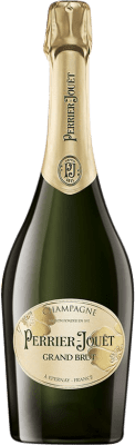 68,95 € Kostenloser Versand | Weißer Sekt Perrier-Jouët Grand Brut A.O.C. Champagne Champagner Frankreich Pinot Schwarz, Chardonnay Flasche 75 cl
