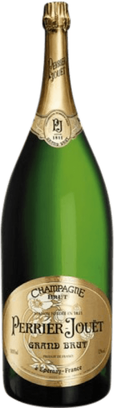 909,95 € Envio grátis | Espumante Branco Perrier-Jouët Grand Brut — Bruto A.O.C. Champagne Champagne França Pinot Noir, Chardonnay Garrafa Imperial-Matusalém 6 L