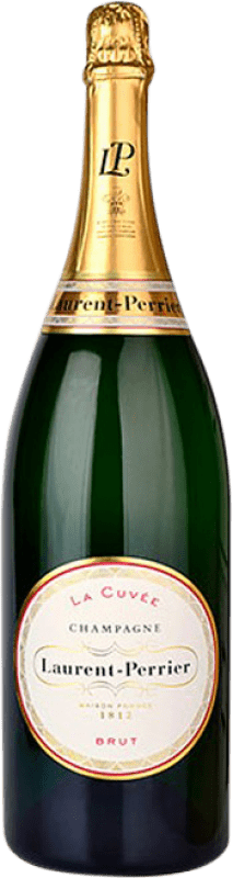 512,95 € 免费送货 | 白起泡酒 Laurent Perrier Cuvée A.O.C. Champagne 香槟酒 法国 Pinot Noir — 黑皮诺, Chardonnay — 莎当妮, Pinot Meunier — 黑皮诺·莫尼耶 双大瓶 — Jeroboam-Double Magnum 3 L