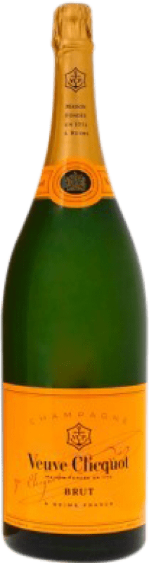 1 634,95 € Free Shipping | White sparkling Veuve Clicquot Brut A.O.C. Champagne Champagne France Pinot Black, Chardonnay, Pinot Meunier Balthazar Bottle 12 L