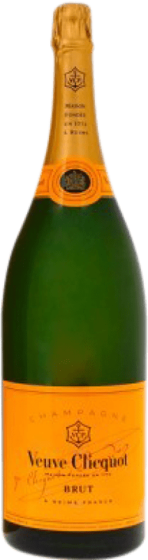 1 708,95 € Free Shipping | White Sparkling Wine Veuve Clicquot Brut A.O.C. Champagne Champagne France Pinot Noir, Chardonnay, Pinot Meunier Balthazar Bottle 12 L