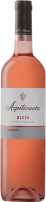 9,95 € Envio grátis | Espumante rosé Campo Viejo Azpilicueta Rosado D.O.Ca. Rioja La Rioja Espanha Tempranillo, Viura Garrafa 75 cl