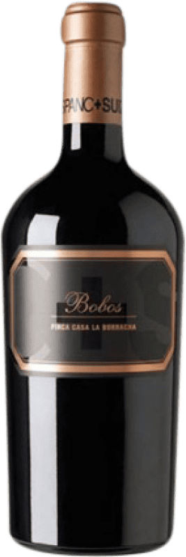64,95 € Kostenloser Versand | Rotwein Hispano-Suizas Bobos Finca Casa la Borracha D.O. Utiel-Requena Spanien Magnum-Flasche 1,5 L