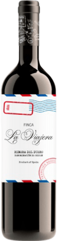 12,95 € 免费送货 | 红酒 La Maleta Finca la Viajera D.O. Ribera del Duero 卡斯蒂利亚莱昂 西班牙 Tempranillo 瓶子 75 cl