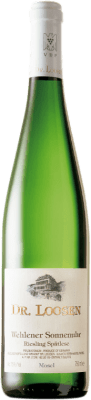 22,95 € Бесплатная доставка | Белое вино Dr. Loosen Wehlener Sonnenuhr Spatlese Q.b.A. Mosel Германия Riesling бутылка 75 cl