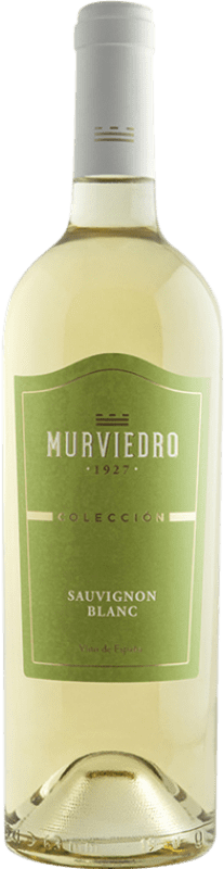 6,95 € Spedizione Gratuita | Vino bianco Murviedro Colección D.O. Valencia Comunità Valenciana Spagna Sauvignon Bianca Bottiglia 75 cl
