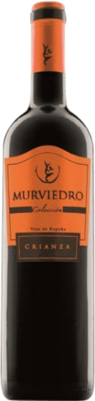 3,95 € 免费送货 | 红酒 Murviedro 岁 D.O. Valencia 巴伦西亚社区 西班牙 Tempranillo, Syrah, Monastrell 瓶子 75 cl