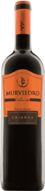 3,95 € Free Shipping | Red wine Murviedro Aged D.O. Valencia Valencian Community Spain Tempranillo, Syrah, Monastrell Bottle 75 cl