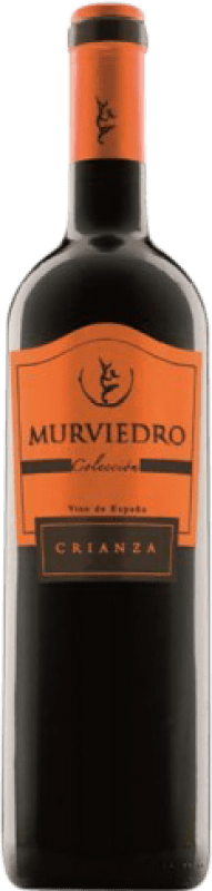 4,95 € Free Shipping | Red Wine Murviedro Crianza — Aged D.O. Valencia Valencian Community Spain Tempranillo, Syrah — Shiraz, Monastrell Bottle 75 cl