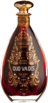 442,95 € Spedizione Gratuita | Vino fortificato FG Francisco Gómez Quo Vadis Fondillon D.O. Alicante Comunità Valenciana Spagna Monastrell Bottiglia 75 cl