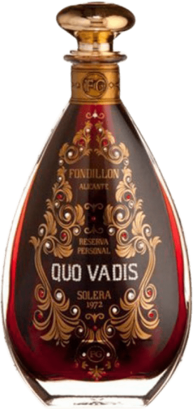 462,95 € Spedizione Gratuita | Vino Liquoroso FG Francisco Gómez Quo Vadis Fondillon D.O. Alicante Comunità Valenciana Spagna Monastrell Bottiglia 75 cl