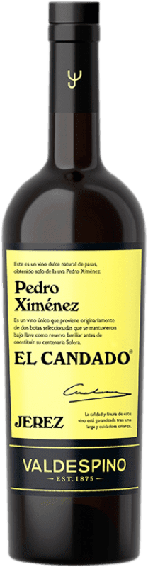 18,95 € Free Shipping | Fortified wine Valdespino El Candado D.O. Jerez-Xérès-Sherry Spain Pedro Ximénez Bottle 75 cl